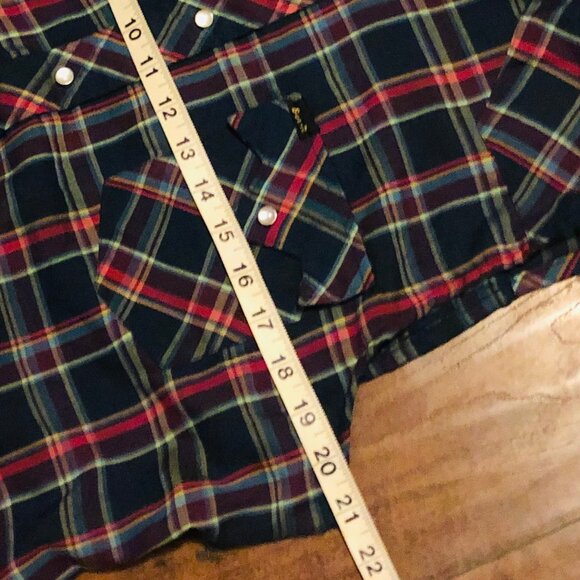 VINTAGE WESTERN SLEEVELESS BUTTON UP SHIRT - Picture 5 of 6